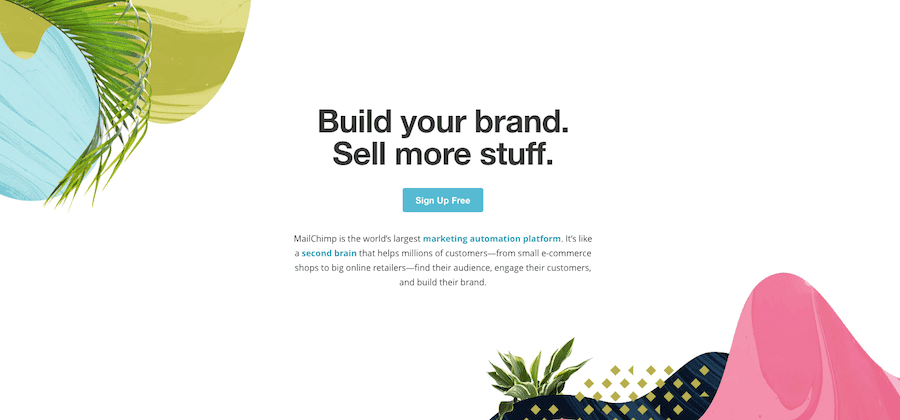 Email marketing tool for bloggers - MailChimp screenshot-min